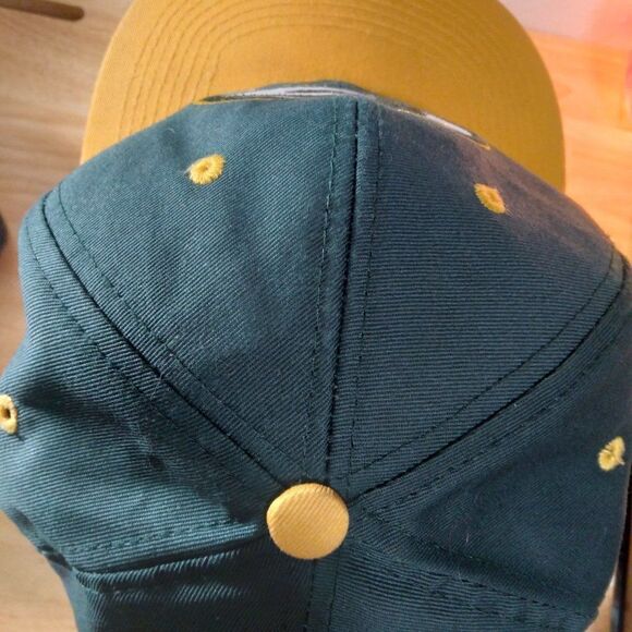 Vintage Logo 7 Green Bay Packers Snap Back Hat - Picture 7 of 10